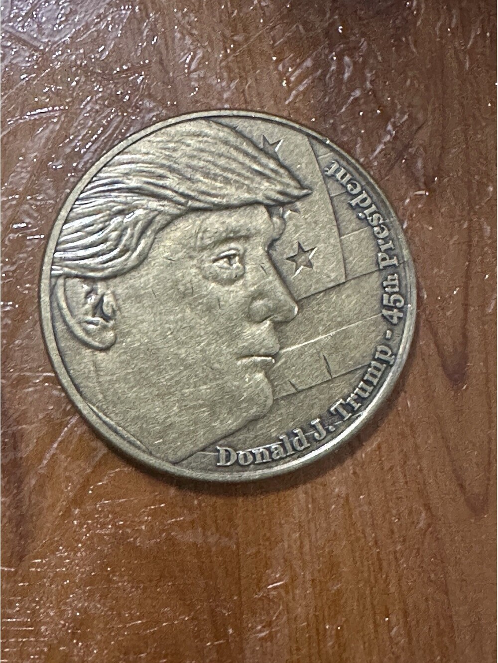 I Stand With Trump 45th President Medallion Token Coin 1.5"
